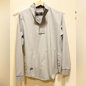 BYLT Basics Elite+ Heather Gray Performance Pullover Men’s Medium